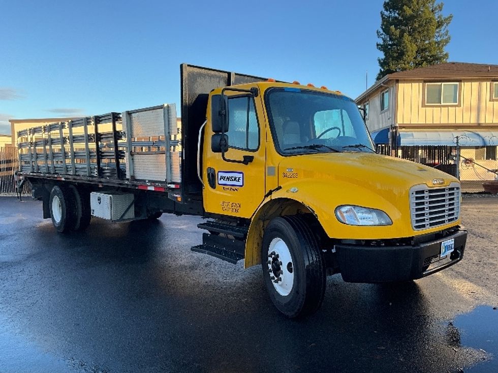 Flatbed Truck-Light and Medium Duty Trucks-Freightliner-2020-M2-West Sacramento-CA-92,655\n\t\tmiles-$ 55,750 - Image 1