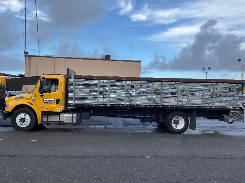 Flatbed Truck-Light and Medium Duty Trucks-Freightliner-2020-M2-West Sacramento-CA-99,793\n\t\tmiles-$ 60,750 - Image 4
