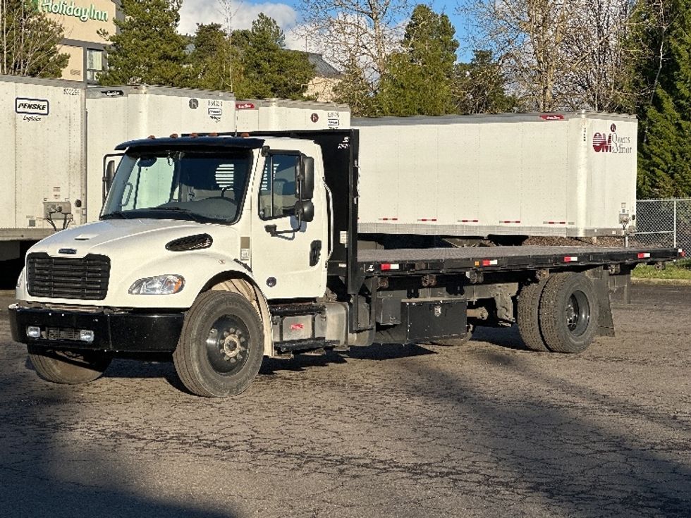 Flatbed Truck-Light and Medium Duty Trucks-Freightliner-2021-M2-Clackamas-OR-89,553\n\t\tmiles-$ 64,000 - Image 3