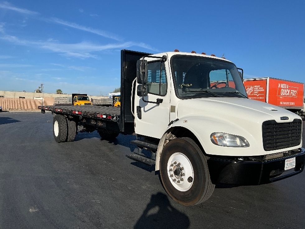Flatbed Truck-Light and Medium Duty Trucks-Freightliner-2021-M2-Torrance-CA-75,574\n\t\tmiles-$ 72,250 - Image 1