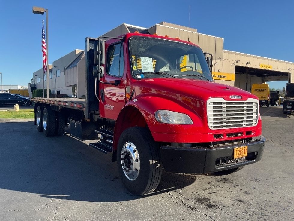 Flatbed Truck-Light and Medium Duty Trucks-Freightliner-2021-M2-Torrance-CA-78,214\n\t\tmiles-$ 90,500 - Image 1