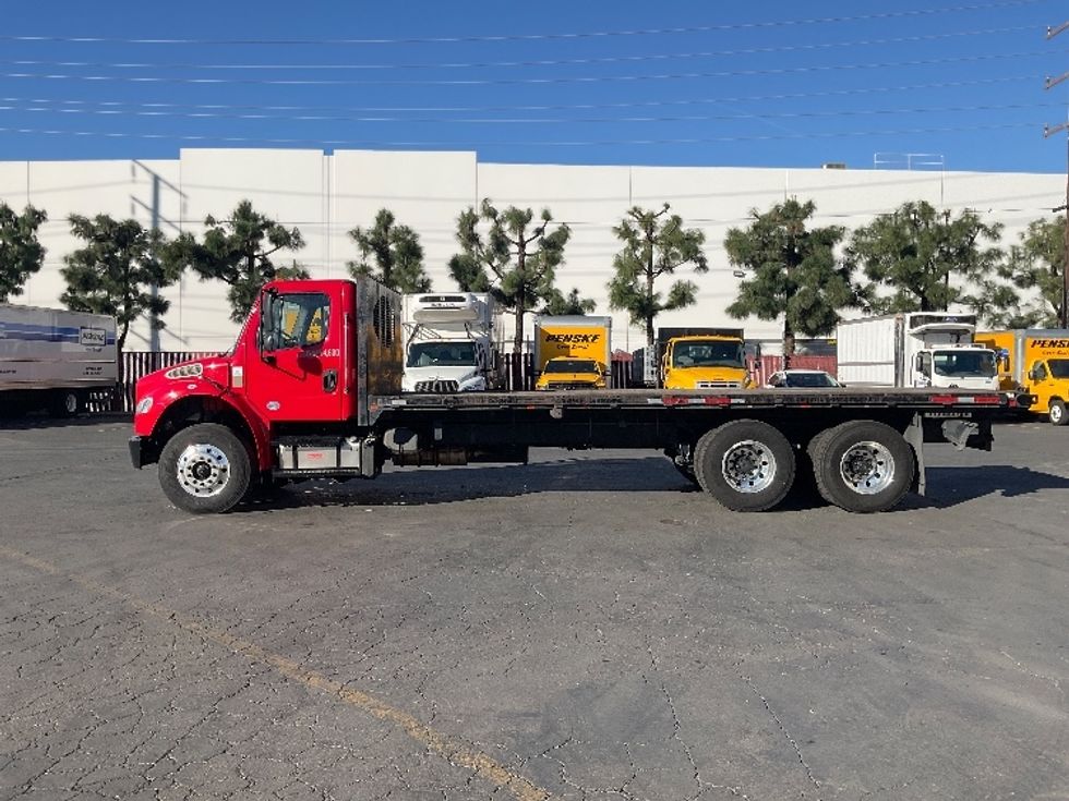Flatbed Truck-Light and Medium Duty Trucks-Freightliner-2021-M2-Torrance-CA-78,214\n\t\tmiles-$ 90,500 - Image 4