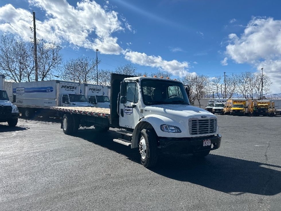 Flatbed Truck-Light and Medium Duty Trucks-Freightliner-2022-M2-Greeley-CO-55,848\n\t\tmiles-$ 73,000 - Image 1