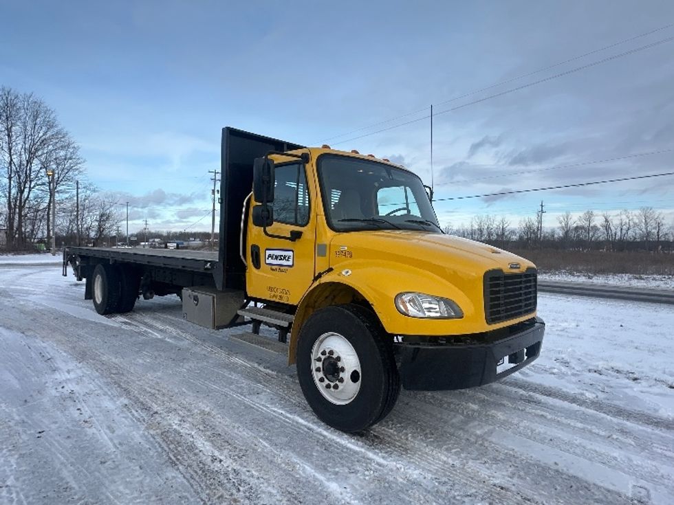 Flatbed Truck-Light and Medium Duty Trucks-Freightliner-2022-M2-Kalamazoo-MI-129,691\n\t\tmiles-$ 64,500 - Image 1