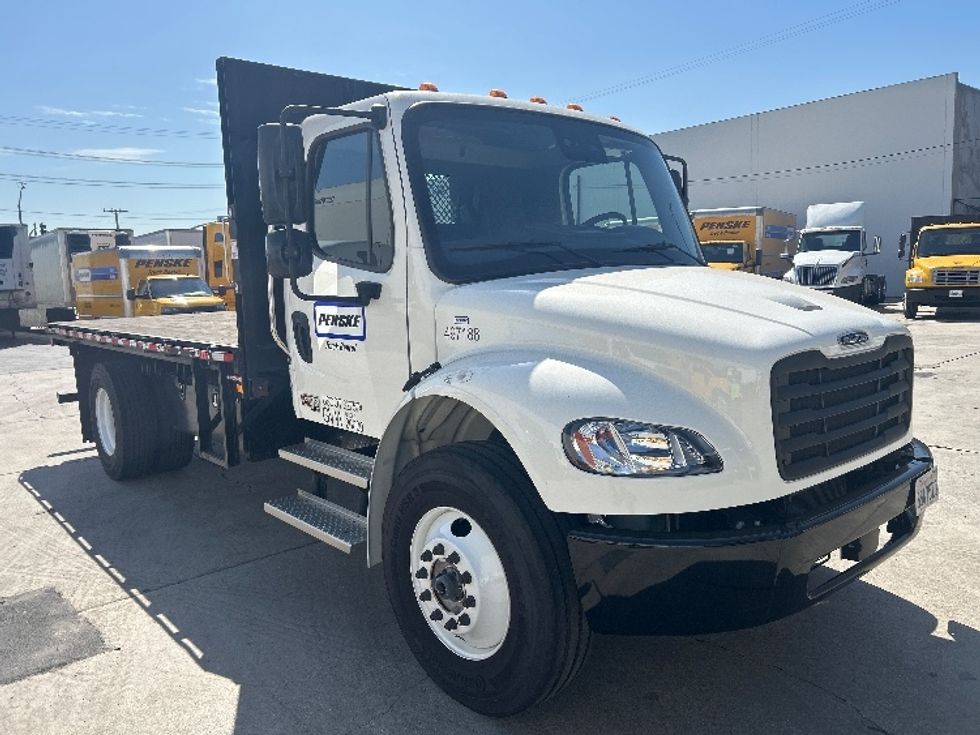 Flatbed Truck-Light and Medium Duty Trucks-Freightliner-2024-M2P-Torrance-CA-12,281\n\t\tmiles-$ 93,500 - Image 1
