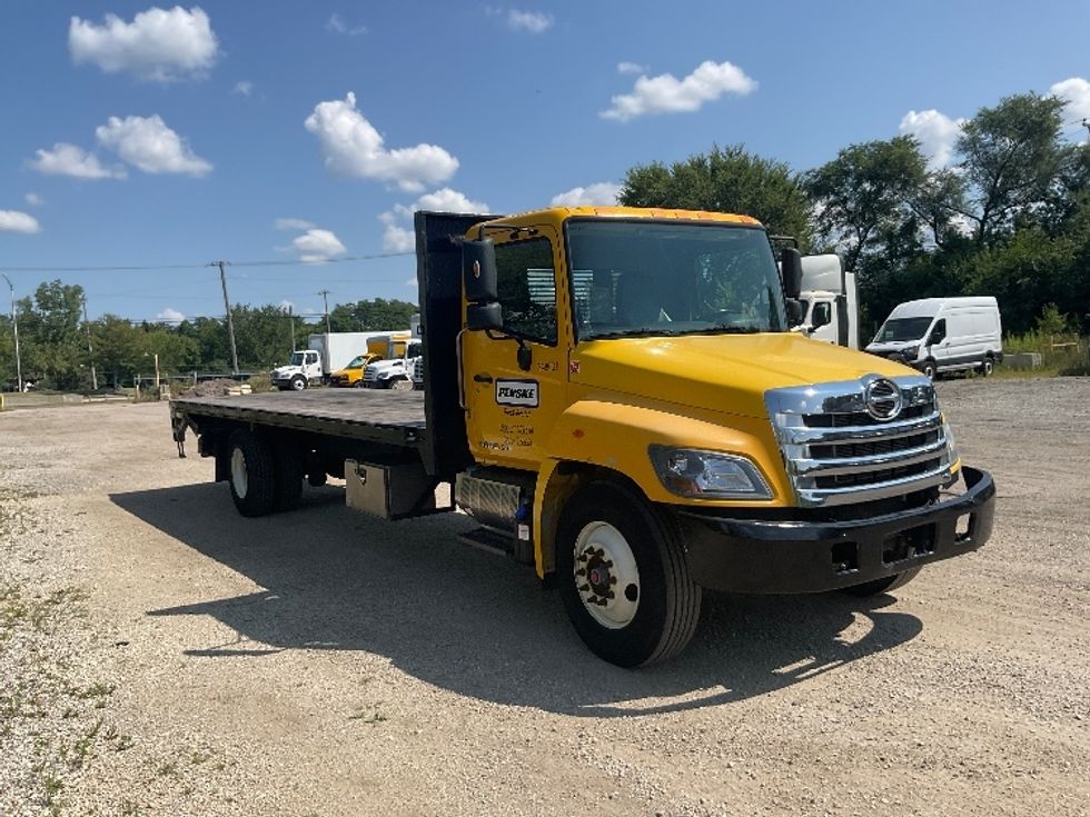 Flatbed Truck-Light and Medium Duty Trucks-Hino-2020-268-East Chicago-IN-88,372\n\t\tmiles-$ 68,000 - Image 1