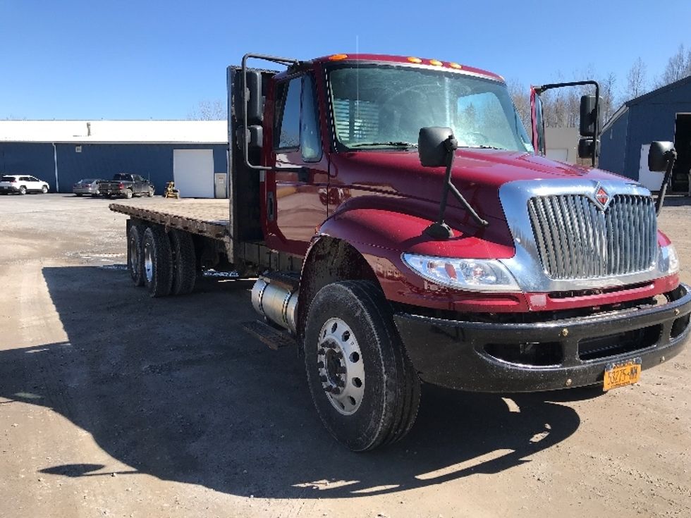 Flatbed Truck-Light and Medium Duty Trucks-International-2019-4400-Whitesboro-NY-153,519\n\t\tmiles-$ 74,250 - Image 1