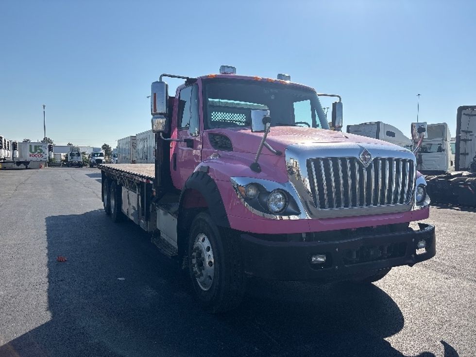 Flatbed Truck-Light and Medium Duty Trucks-International-2019-7600-Columbus-OH-118,641\n\t\tmiles-$ 71,500 - Image 1
