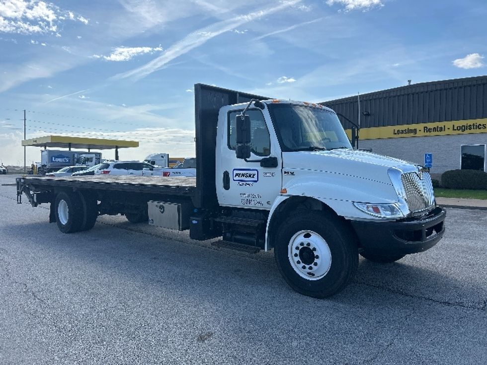 Flatbed Truck-Light and Medium Duty Trucks-International-2020-MV607-Davenport-IA-77,903\n\t\tmiles-$ 52,750 - Image 1