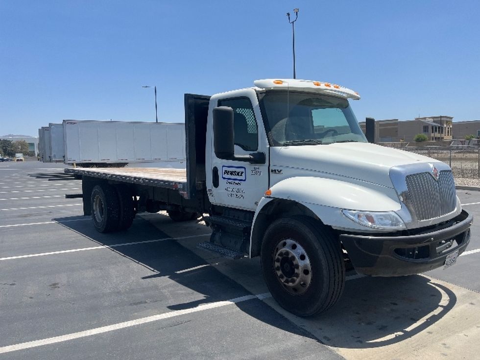Flatbed Truck-Light and Medium Duty Trucks-International-2020-MV607-Fontana-CA-8,671\n\t\tmiles-$ 62,750 - Image 1