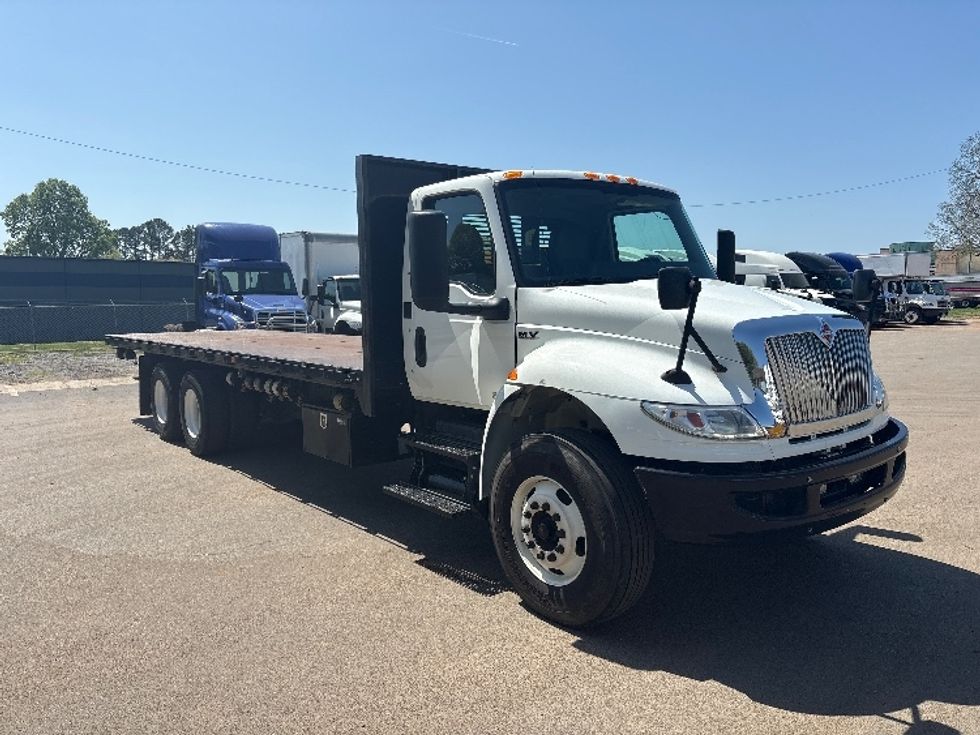 Flatbed Truck-Light and Medium Duty Trucks-International-2021-MV607-Mebane-NC-129,821\n\t\tmiles-$ 80,750 - Image 1