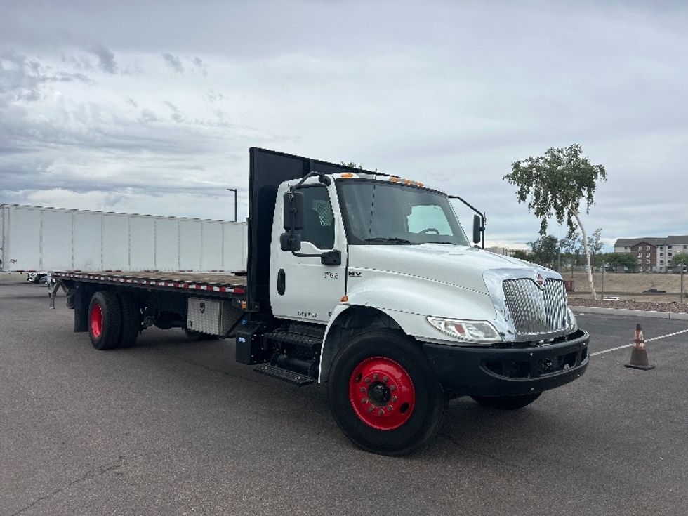 Flatbed Truck-Light and Medium Duty Trucks-International-2021-MV607-Phoenix-AZ-64,655\n\t\tmiles-$ 74,750 - Image 1