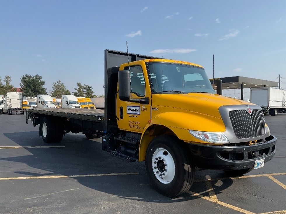 Flatbed Truck-Light and Medium Duty Trucks-International-2022-MV607-Greeley-CO-60,792\n\t\tmiles-$ 74,750 - Image 1