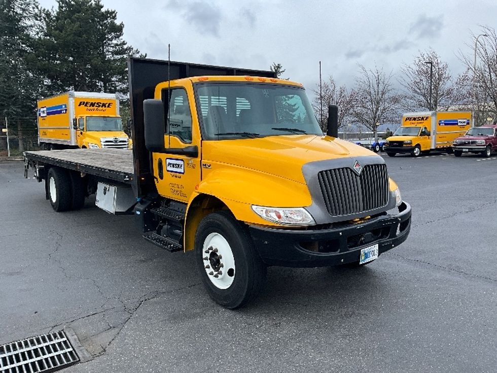Flatbed Truck-Light and Medium Duty Trucks-International-2022-MV607-Portland-OR-63,742\n\t\tmiles-$ 66,250 - Image 1