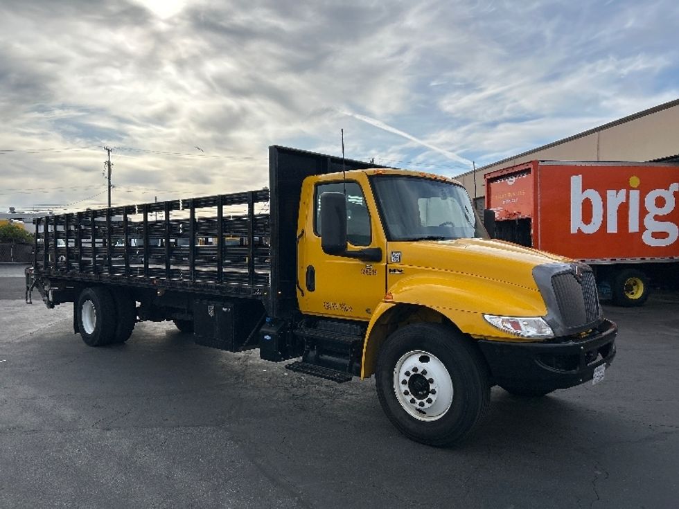 Flatbed Truck-Light and Medium Duty Trucks-International-2022-MV607-West Sacramento-CA-90,256\n\t\tmiles-$ 63,500 - Image 1