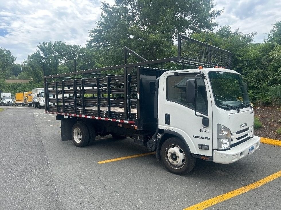 Flatbed Truck-Light and Medium Duty Trucks-Isuzu-2021-NPR EFI-Montgomery-NY-42,337\n\t\tmiles-$ 48,000 - Image 1
