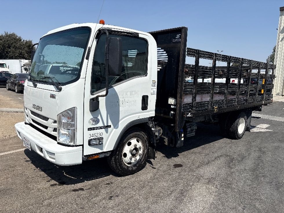 Flatbed Truck-Light and Medium Duty Trucks-Isuzu-2021-NPR-Fresno-CA-72,907\n\t\tmiles-$ 46,750 - Image 3