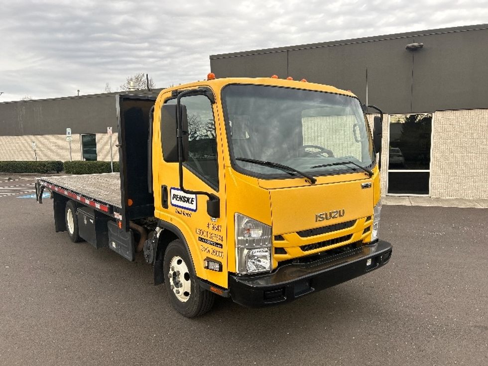 Flatbed Truck-Light and Medium Duty Trucks-Isuzu-2022-NPR-Clackamas-OR-50,544\n\t\tmiles-$ 52,750 - Image 1