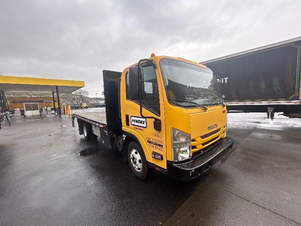 Flatbed Truck-Light and Medium Duty Trucks-Isuzu-2022-NPR-Clackamas-OR-51,609\n\t\tmiles-$ 52,500 - Image 1