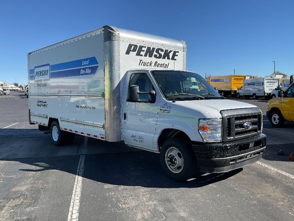 Light Duty Box Truck-Light and Medium Duty Trucks-Ford-2021-E350-Colorado Springs-CO-122,384\n\t\tmiles-$ 26,750 - Image 1