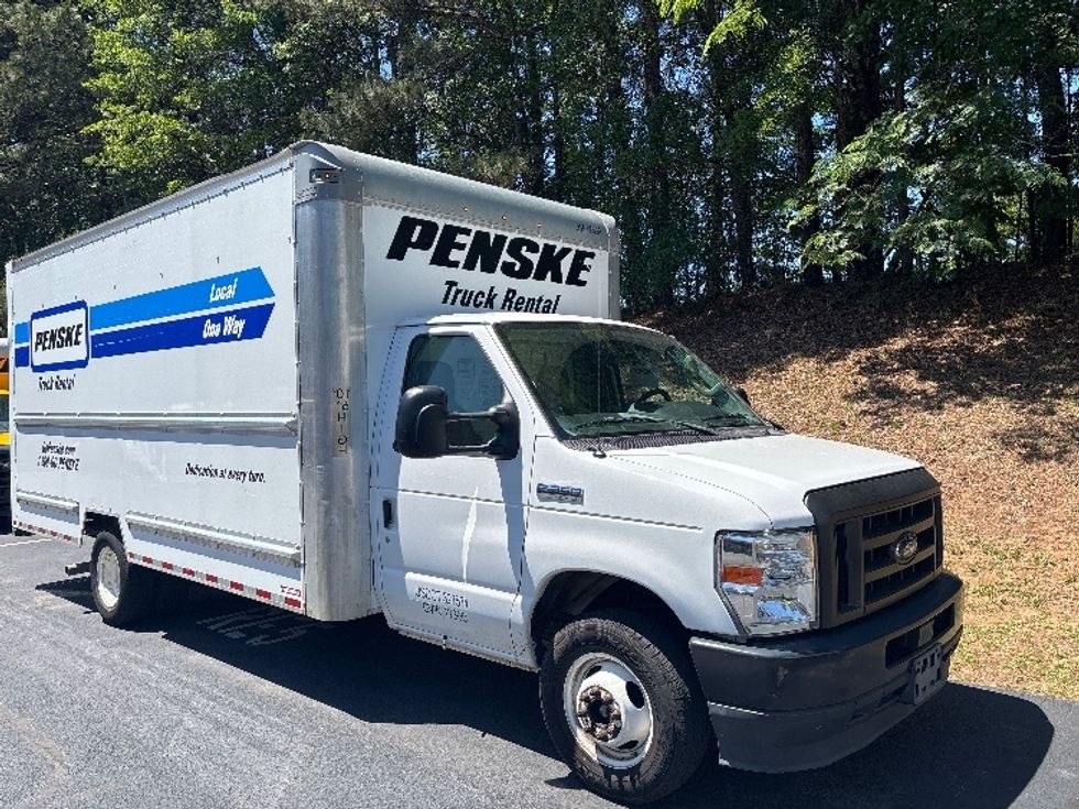 Light Duty Box Truck-Light and Medium Duty Trucks-Ford-2021-E350-Duluth-GA-80,431\n\t\tmiles-$ 32,000 - Image 1