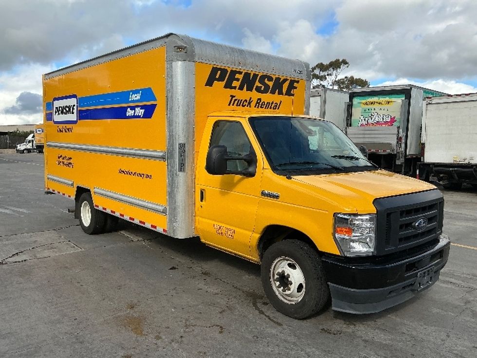 Light Duty Box Truck-Light and Medium Duty Trucks-Ford-2021-E350-Fontana-CA-95,150\n\t\tmiles-$ 27,750 - Image 1