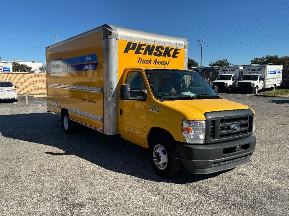 Light Duty Box Truck-Light and Medium Duty Trucks-Ford-2021-E350-Orlando-FL-100,322\n\t\tmiles-$ 27,250 - Image 1