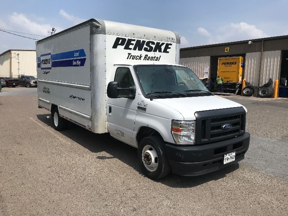 Light Duty Box Truck-Light and Medium Duty Trucks-Ford-2021-E350-Pharr-TX-84,836\n\t\tmiles-$ 31,000 - Image 1
