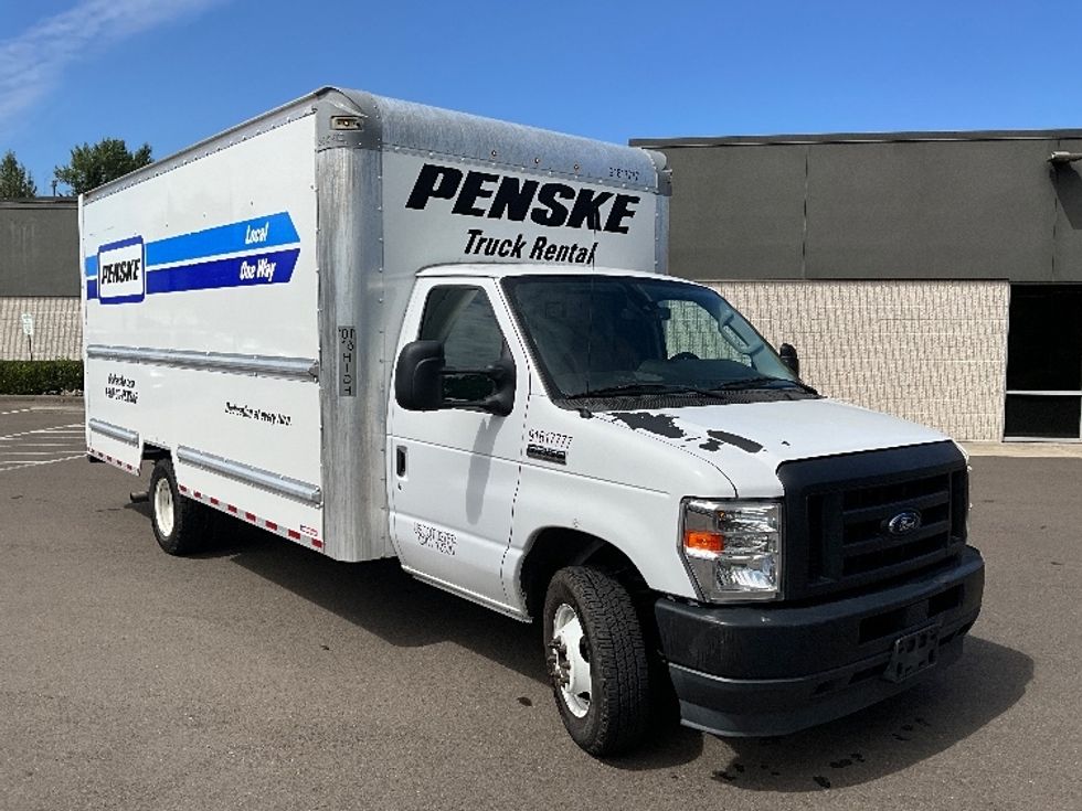 Light Duty Box Truck-Light and Medium Duty Trucks-Ford-2021-E350-Portland-OR-129,872\n\t\tmiles-$ 22,250 - Image 1