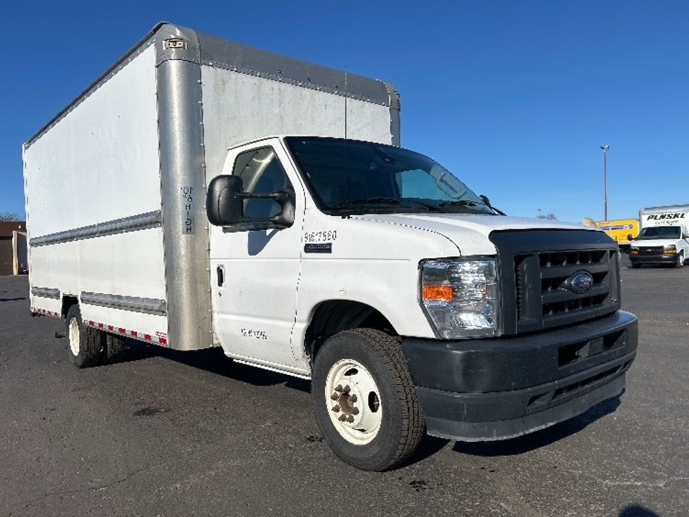 Light Duty Box Truck-Light and Medium Duty Trucks-Ford-2021-E350-White Deer-PA-94,108\n\t\tmiles-$ 28,250 - Image 1