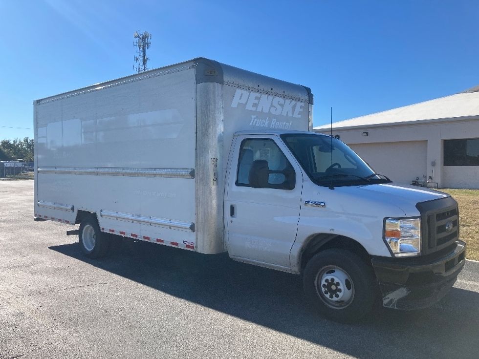 Light Duty Box Truck-Light and Medium Duty Trucks-Ford-2022-E350-Apopka-FL-97,153\n\t\tmiles-$ 32,500 - Image 1
