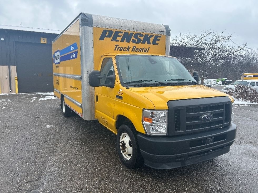 Light Duty Box Truck-Light and Medium Duty Trucks-Ford-2022-E350-Battle Creek-MI-78,423\n\t\tmiles-$ 34,500 - Image 1