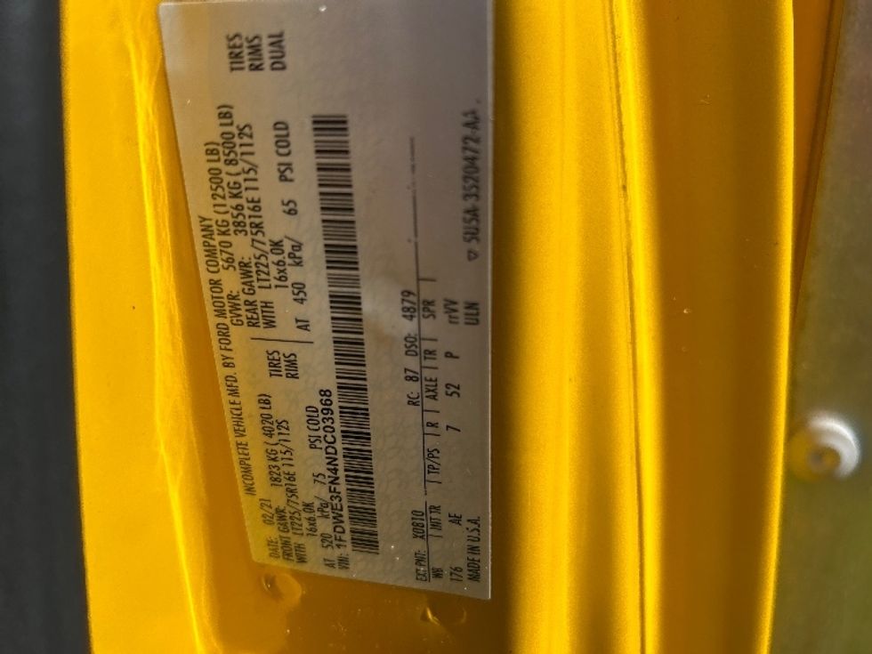 Light Duty Box Truck-Light and Medium Duty Trucks-Ford-2022-E350-Chester-VA-96,729\n\t\tmiles-$ 27,500 - Image 24