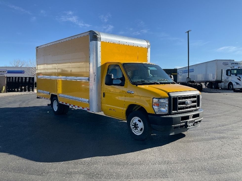 Light Duty Box Truck-Light and Medium Duty Trucks-Ford-2022-E350-Colorado Springs-CO-92,504\n\t\tmiles-$ 26,750 - Image 1