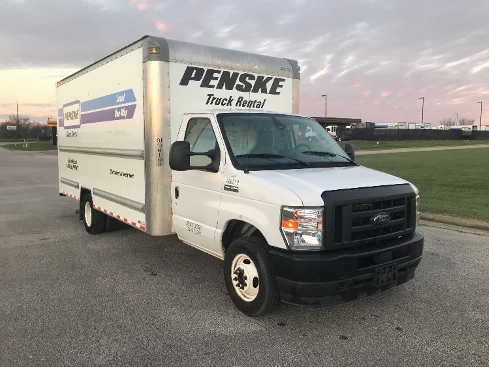 Light Duty Box Truck-Light and Medium Duty Trucks-Ford-2022-E350-Evansville-IN-85,974\n\t\tmiles-$ 36,500 - Image 1