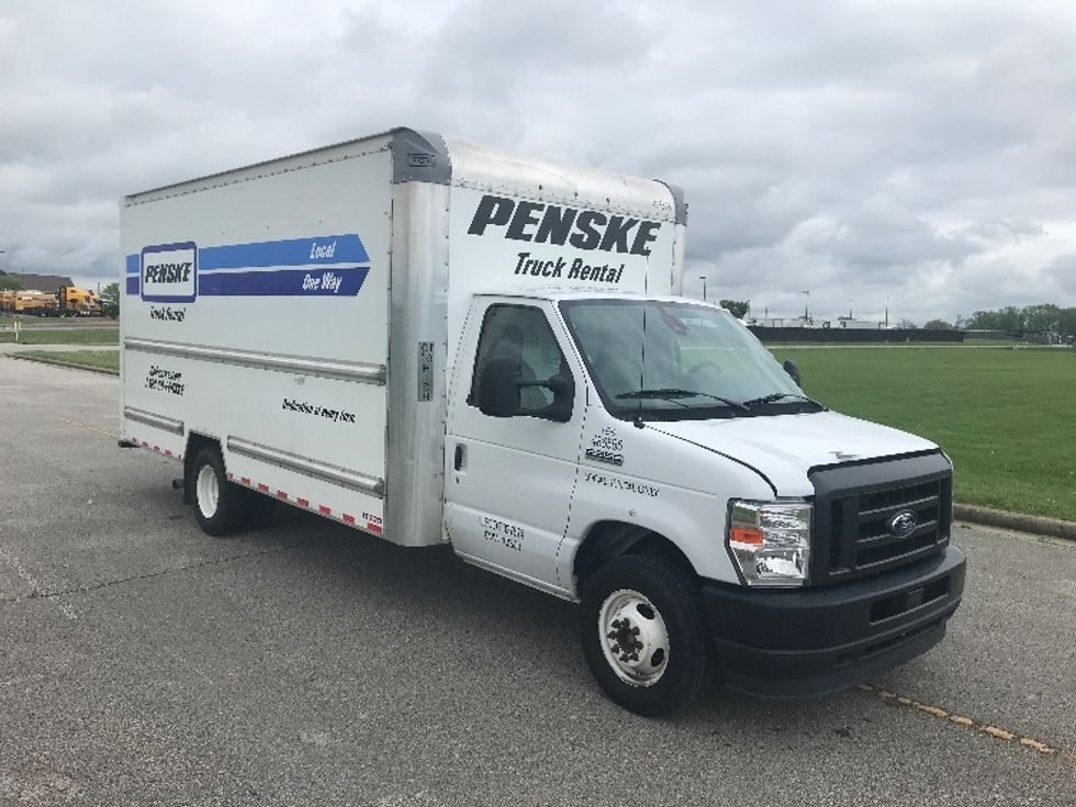 Light Duty Box Truck-Light and Medium Duty Trucks-Ford-2022-E350-Evansville-IN-87,193\n\t\tmiles-$ 32,000 - Image 1