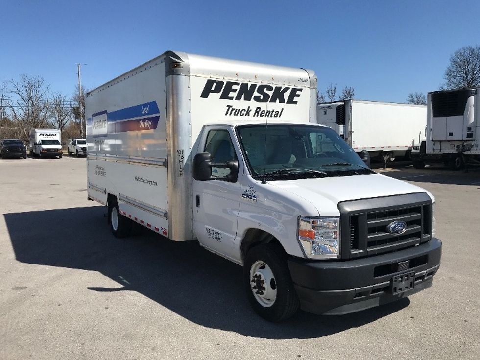Light Duty Box Truck-Light and Medium Duty Trucks-Ford-2022-E350-Evansville-IN-98,897\n\t\tmiles-$ 30,000 - Image 1