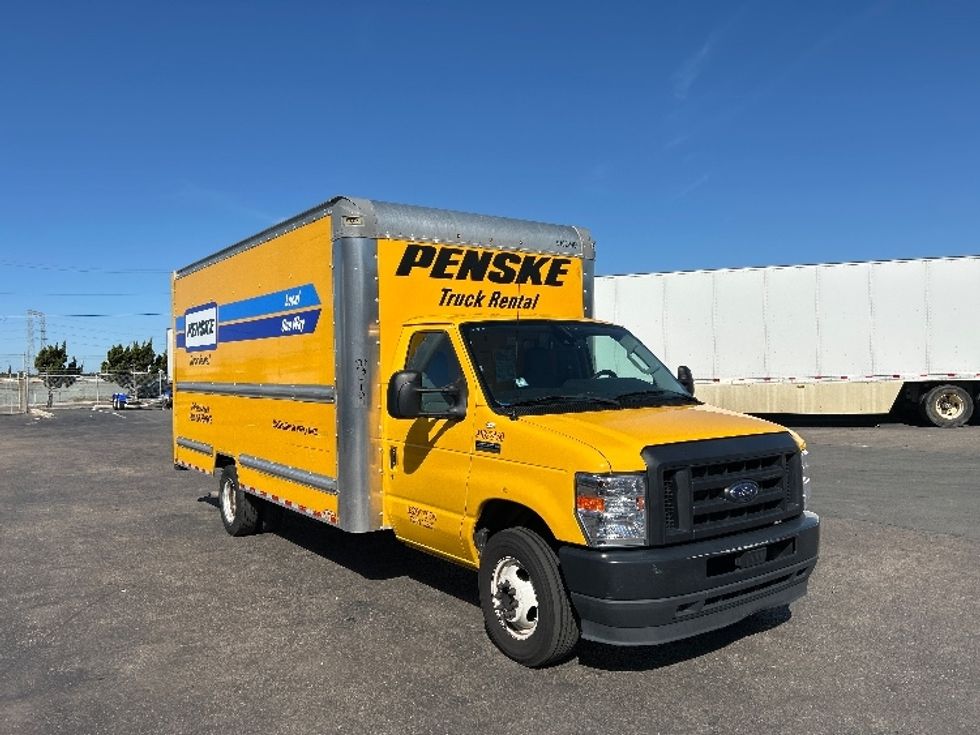 Light Duty Box Truck-Light and Medium Duty Trucks-Ford-2022-E350-Fontana-CA-88,507\n\t\tmiles-$ 30,500 - Image 1