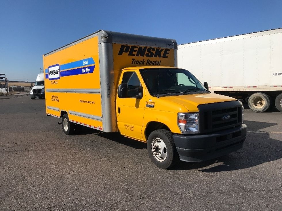 Light Duty Box Truck-Light and Medium Duty Trucks-Ford-2022-E350-Fontana-CA-95,812\n\t\tmiles-$ 29,750 - Image 1
