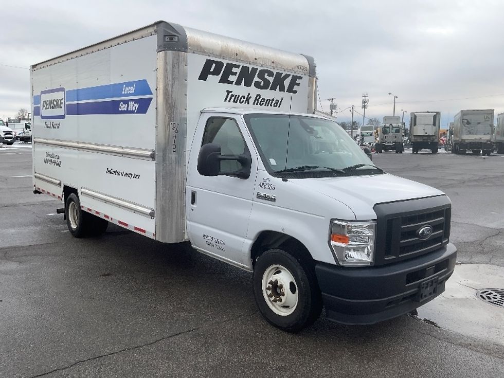 Light Duty Box Truck-Light and Medium Duty Trucks-Ford-2022-E350-Fort Wayne-IN-100,761\n\t\tmiles-$ 29,750 - Image 1