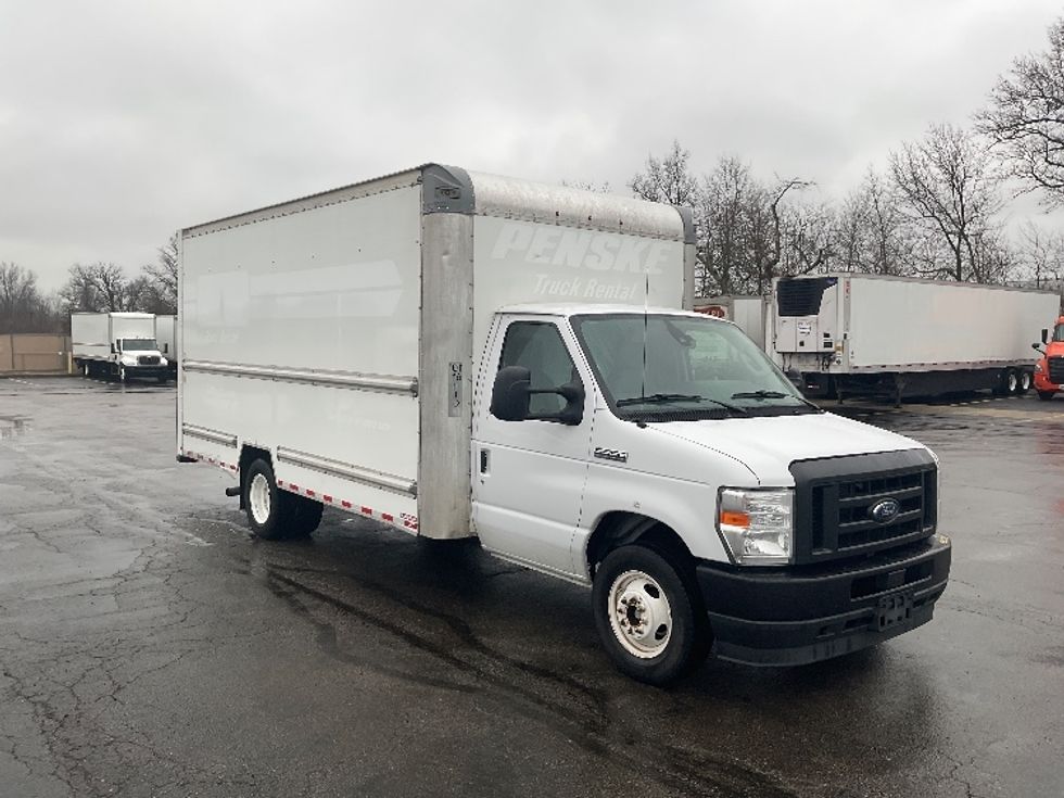 Light Duty Box Truck-Light and Medium Duty Trucks-Ford-2022-E350-Gahanna-OH-93,990\n\t\tmiles-$ 30,500 - Image 1