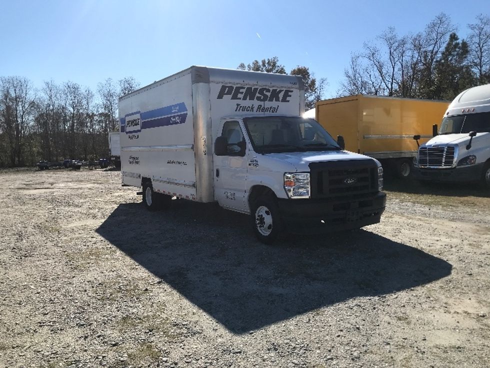 Light Duty Box Truck-Light and Medium Duty Trucks-Ford-2022-E350-Garden City-GA-65,385\n\t\tmiles-$ 43,250 - Image 1