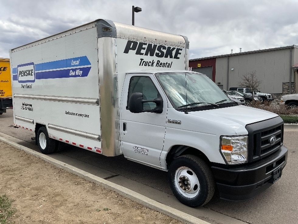 Light Duty Box Truck-Light and Medium Duty Trucks-Ford-2022-E350-Greeley-CO-99,309\n\t\tmiles-$ 32,500 - Image 1