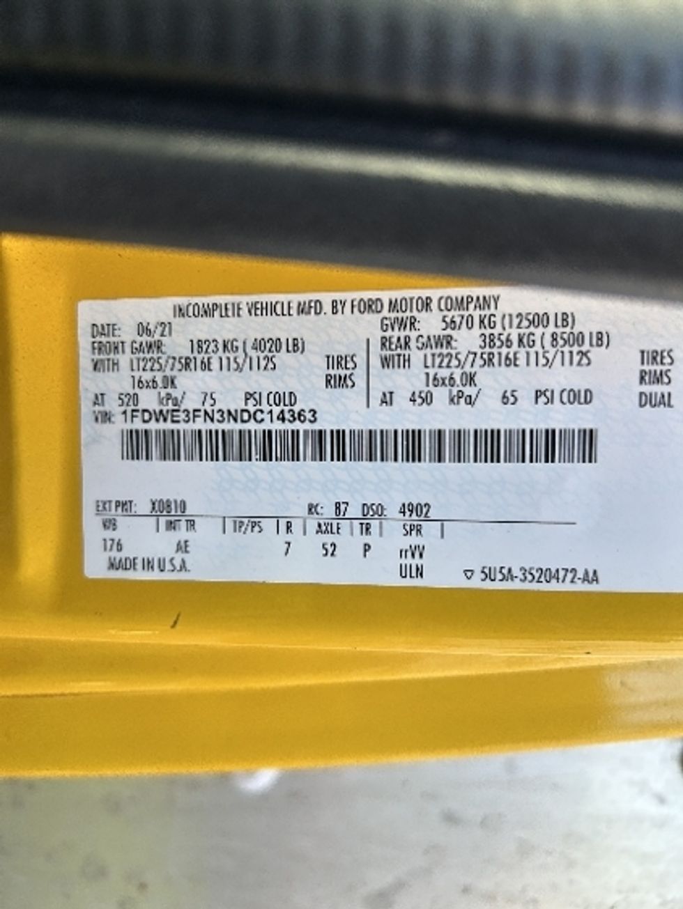 Light Duty Box Truck-Light and Medium Duty Trucks-Ford-2022-E350-Houston-TX-99,387\n\t\tmiles-$ 28,000 - Image 25