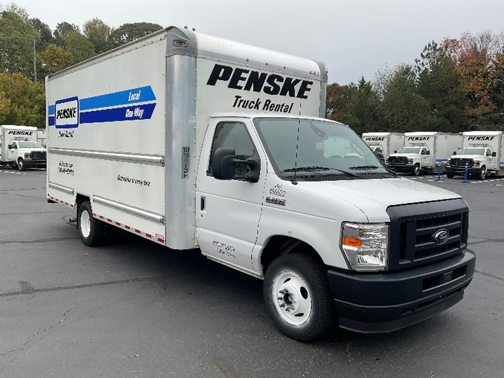 Light Duty Box Truck-Light and Medium Duty Trucks-Ford-2022-E350-Jurupa Valley-CA-60,615\n\t\tmiles-$ 37,250 - Image 1