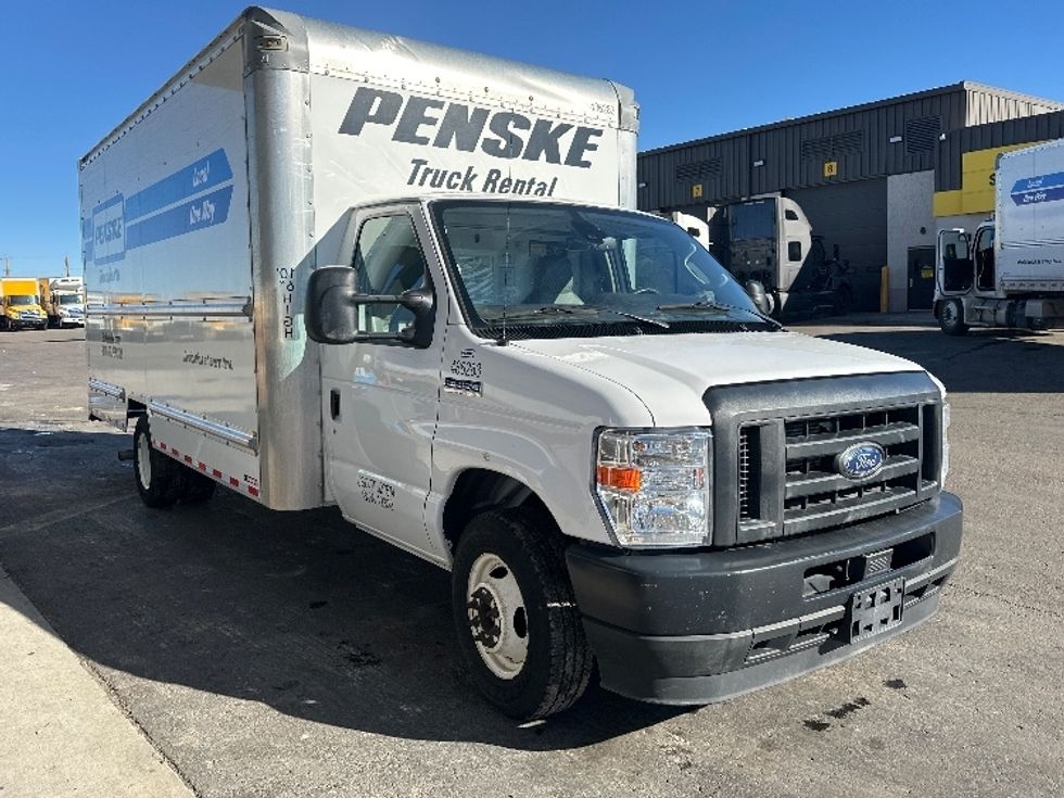 Light Duty Box Truck-Light and Medium Duty Trucks-Ford-2022-E350-Jurupa Valley-CA-90,906\n\t\tmiles-$ 31,000 - Image 1