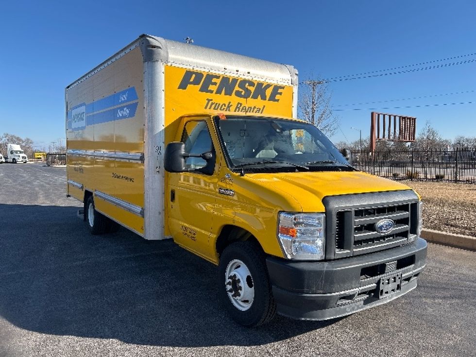 Light Duty Box Truck-Light and Medium Duty Trucks-Ford-2022-E350-La Porte-IN-112,962\n\t\tmiles-$ 24,750 - Image 1