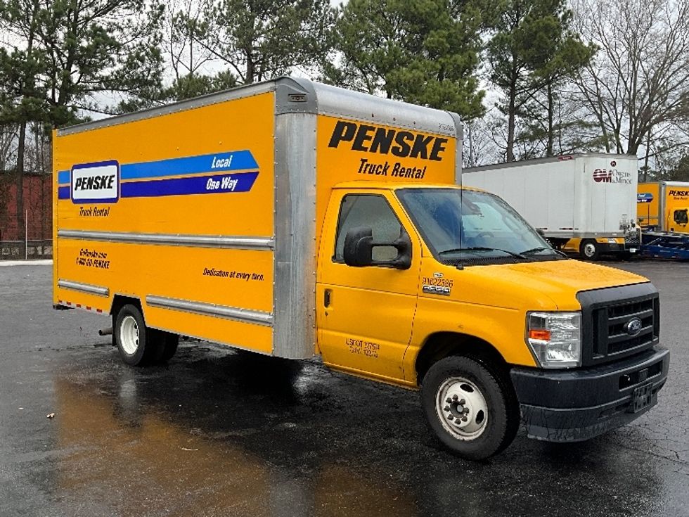 Light Duty Box Truck-Light and Medium Duty Trucks-Ford-2022-E350-Mebane-NC-96,523\n\t\tmiles-$ 30,000 - Image 1