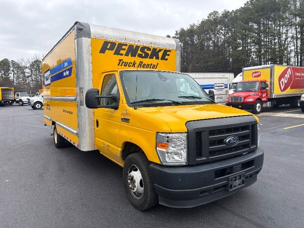 Light Duty Box Truck-Light and Medium Duty Trucks-Ford-2022-E350-Norcross-GA-94,280\n\t\tmiles-$ 29,750 - Image 1