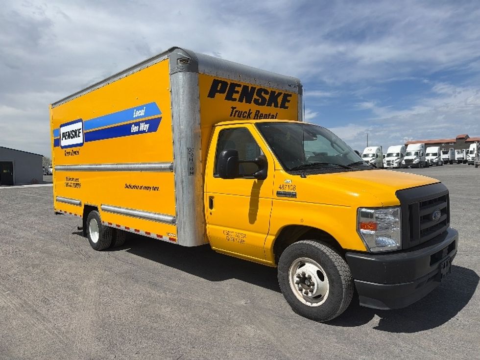 Light Duty Box Truck-Light and Medium Duty Trucks-Ford-2022-E350-Ogden-UT-100,653\n\t\tmiles-$ 28,750 - Image 1